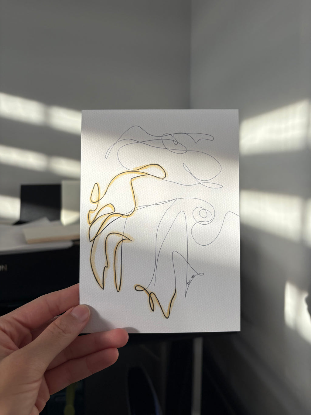 The Yellow Line Snail Mail Club