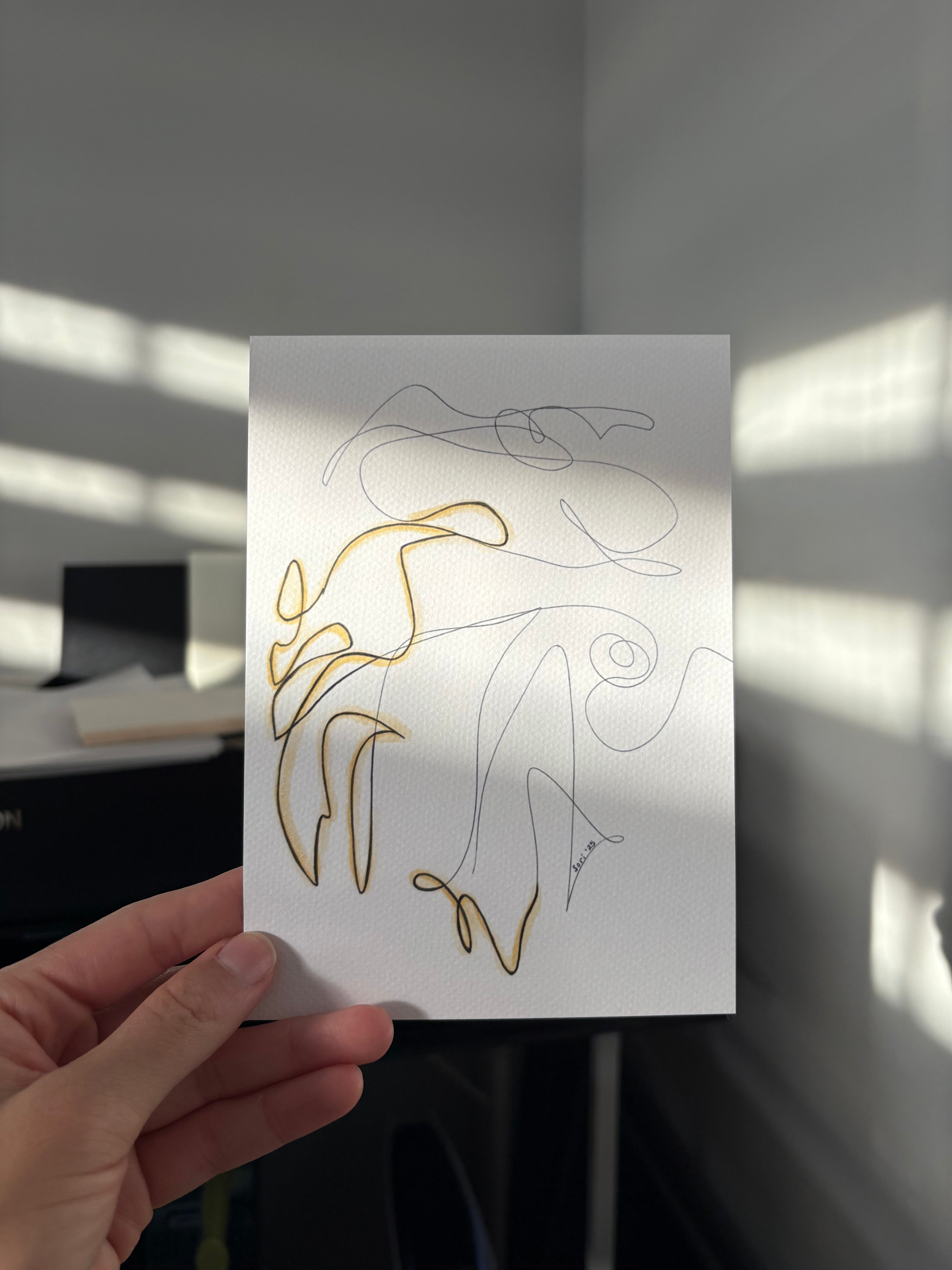 The Yellow Line Snail Mail Club