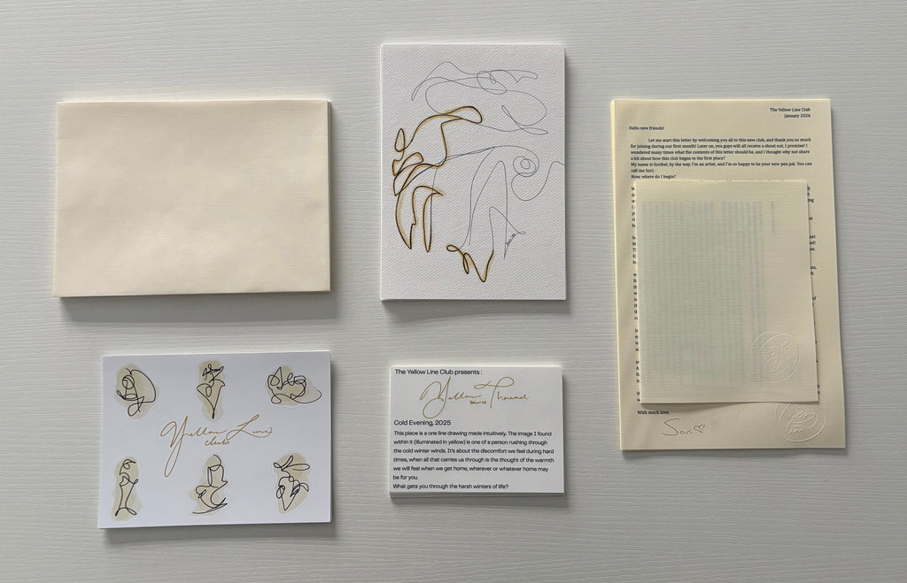 The Yellow Line Snail Mail Club